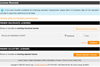 License renewal: did you forget the last step? 2 Sircon screenshot